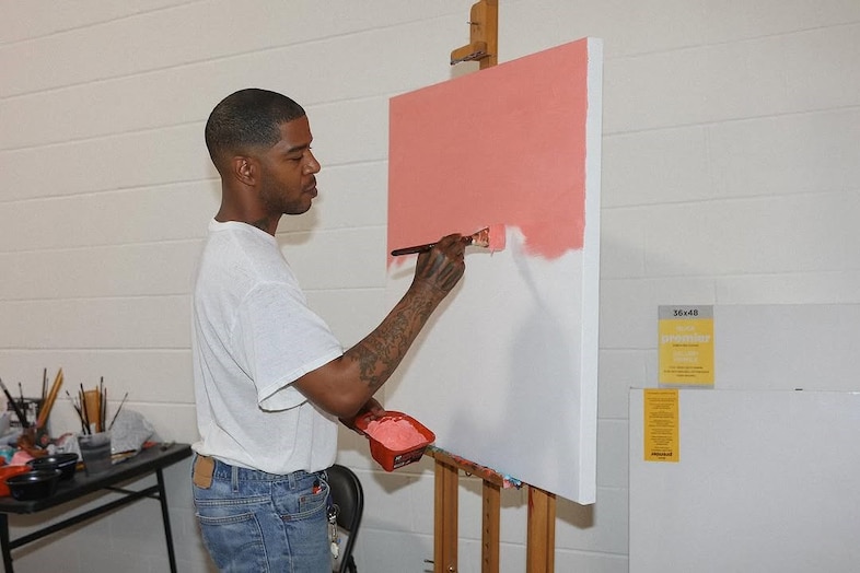 Kid Cudi is painting his deepest pains, demons and nightmares