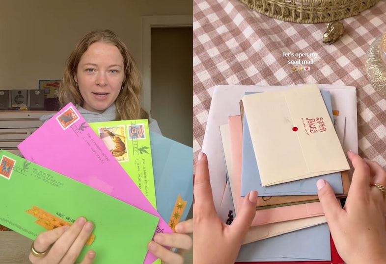 Young people are leading a snail mail revival