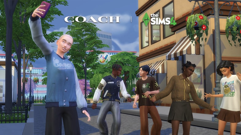 Ooh Be Gah! Your fave Coach fits just landed in The Sims 4