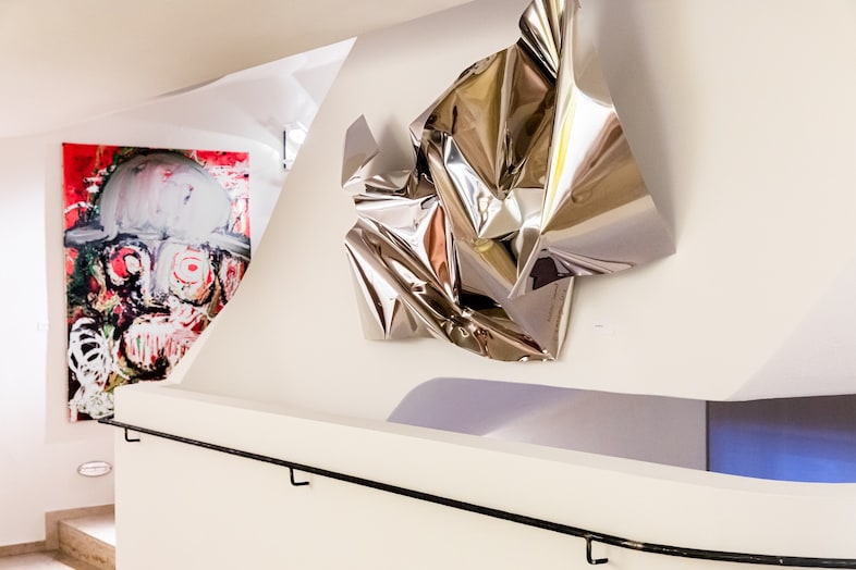 Right_ Christian Eisenberger &amp; Left_ Evy McKenzie 