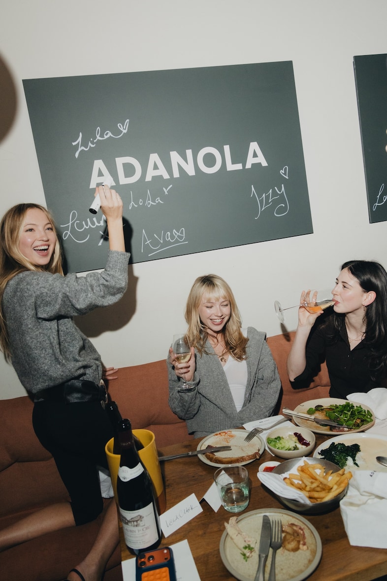 What went down at Lila Moss’ intimate Adanola dinner in London