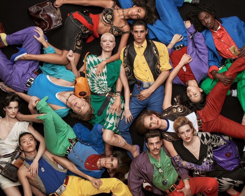 Versace just released Dario Vitale’s first (and last) collection campaign