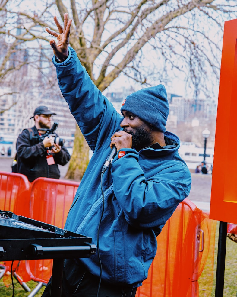 The North Face, Red Box event with Loyle Carner
