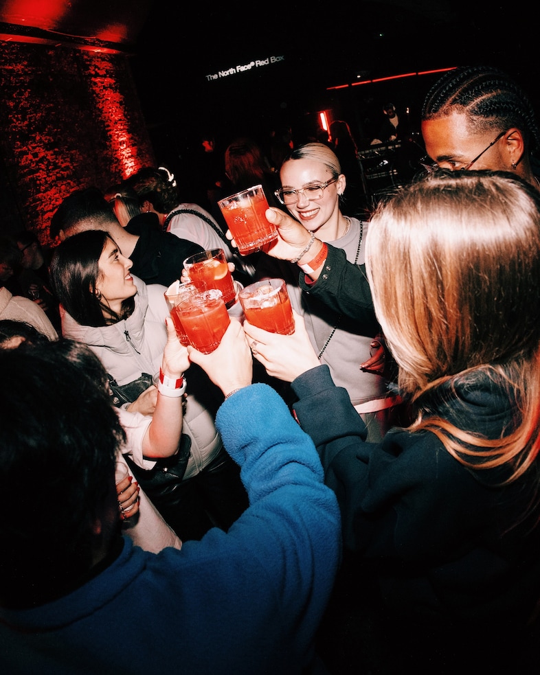 The North Face, Red Box event with Loyle Carner