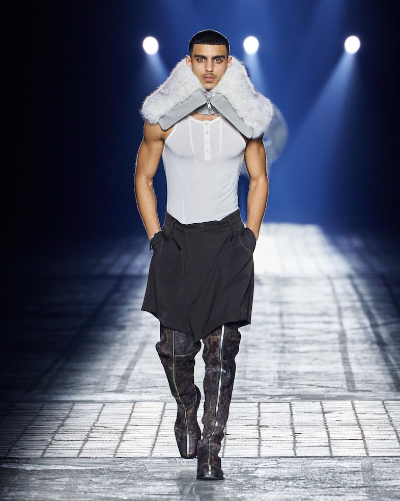 AW26 men’s Collars and ruffs 1