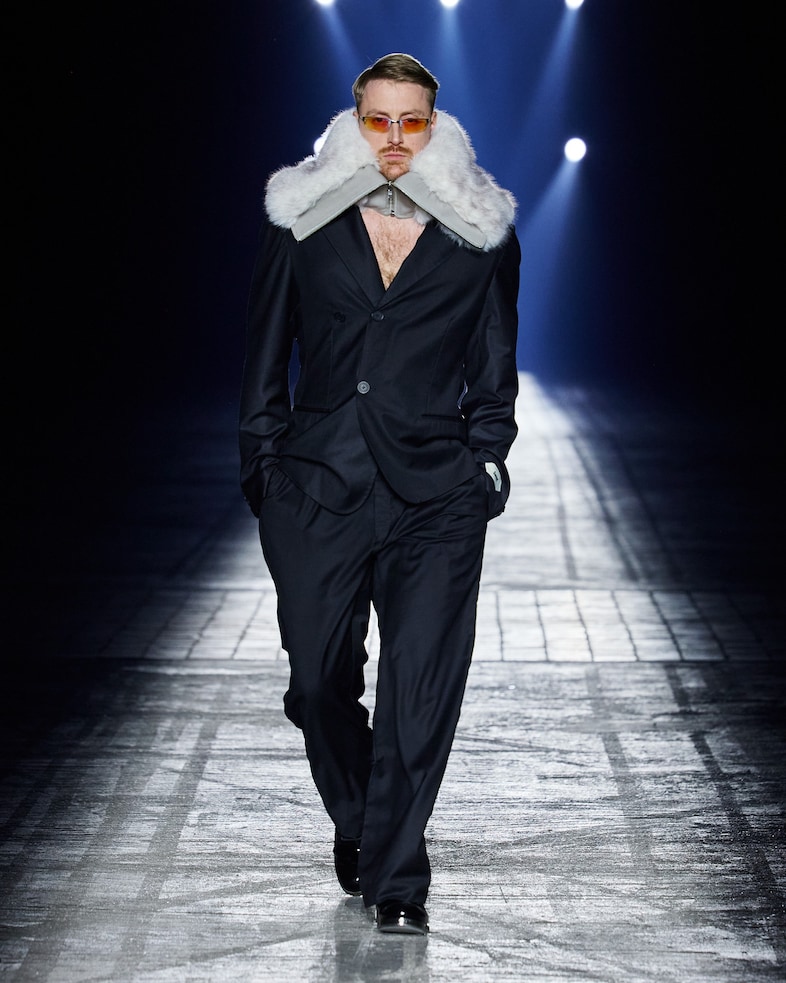 AW26 men’s Collars and ruffs 10