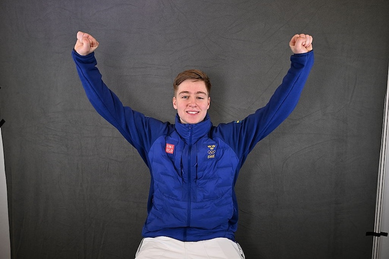 Elis Lundholm for Team Sweden