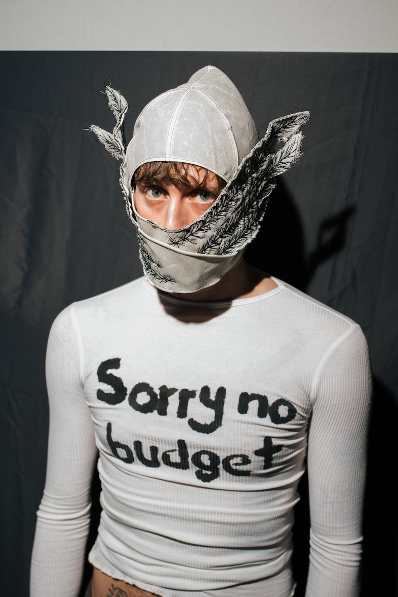 Ghostly figures plagued the runway at LUEDER’s London show