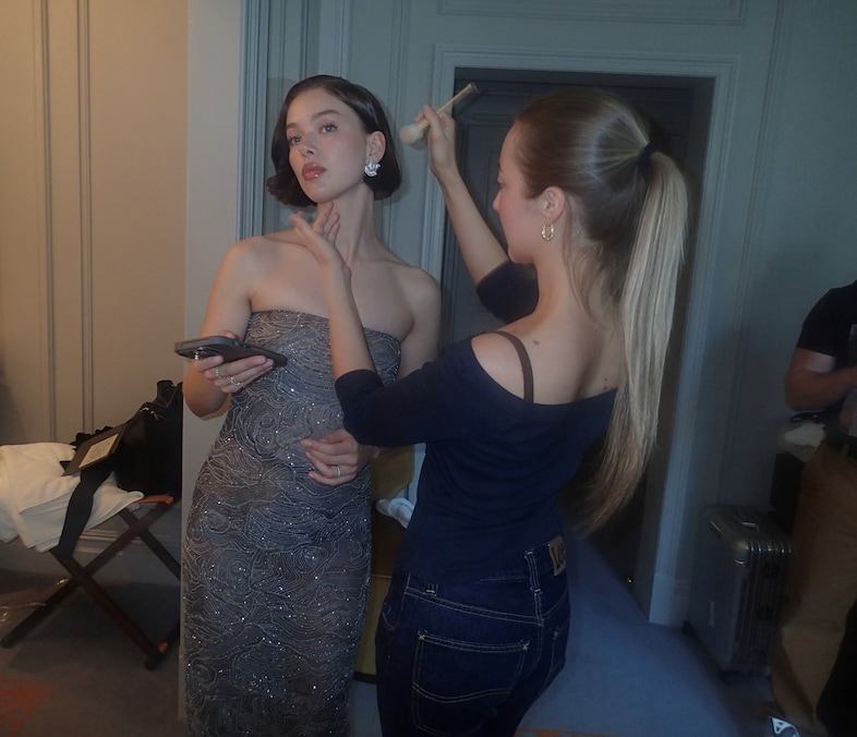 Jess Alexander at the BAFTAs