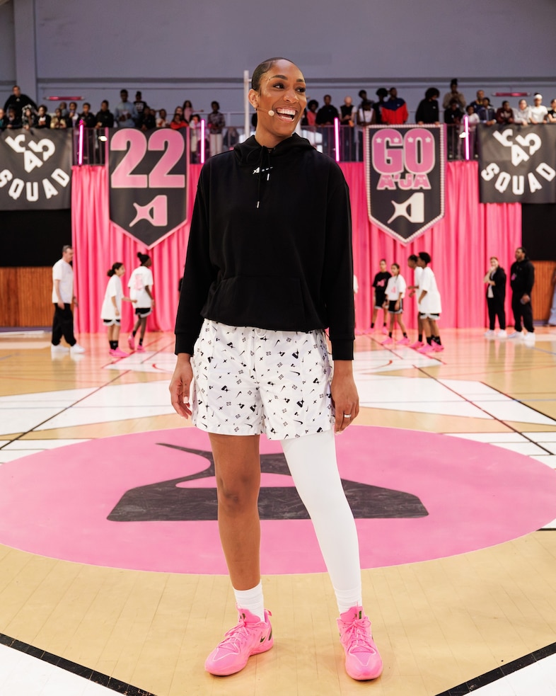 A'ja Wilson nike shoe a'two 8