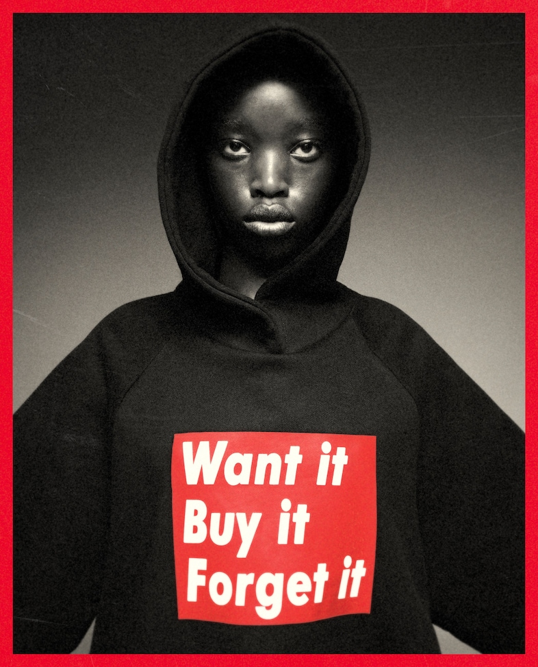 Barbara Kruger, The Drop (2025) 7