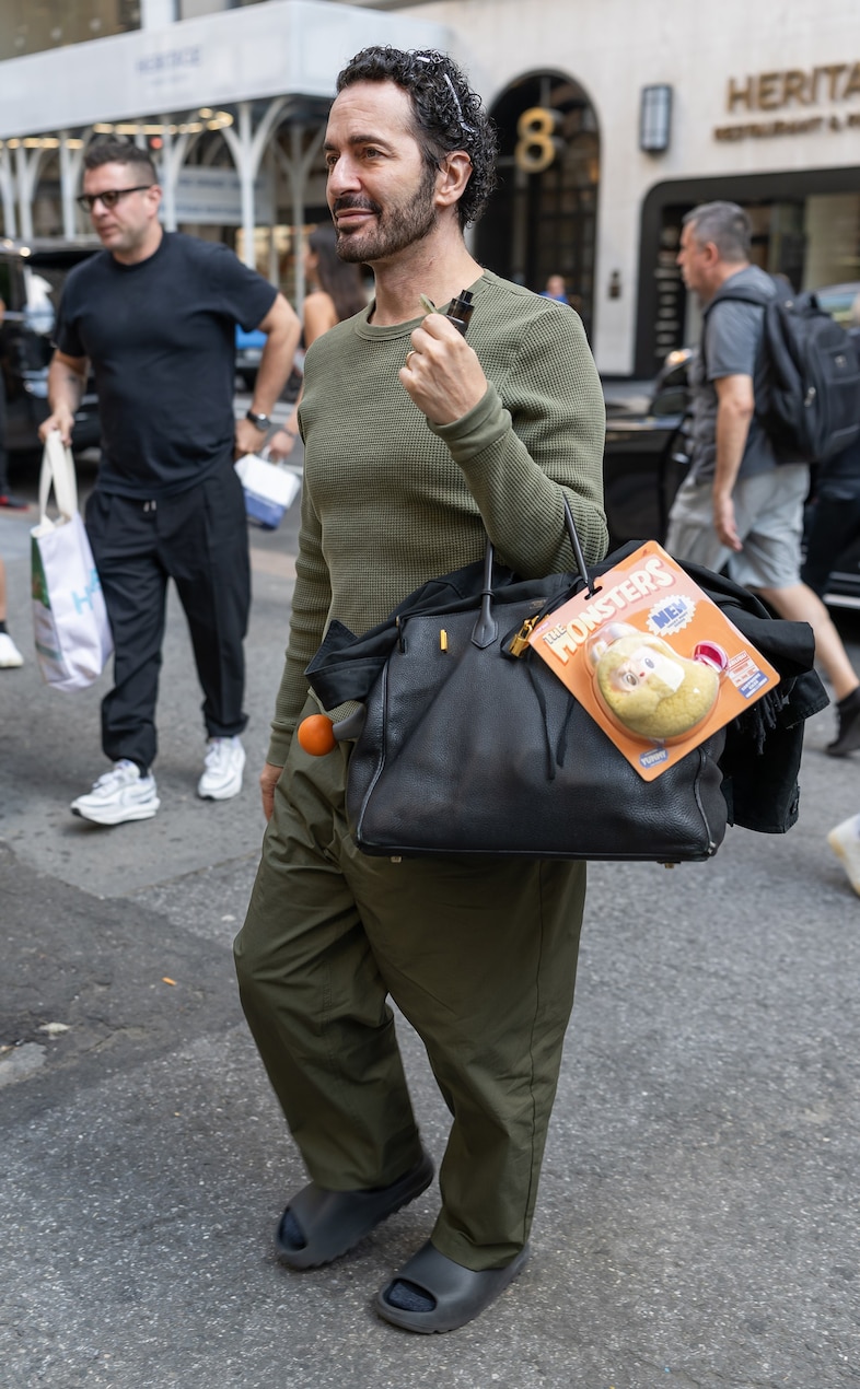 Marc Jacobs with a Labubu