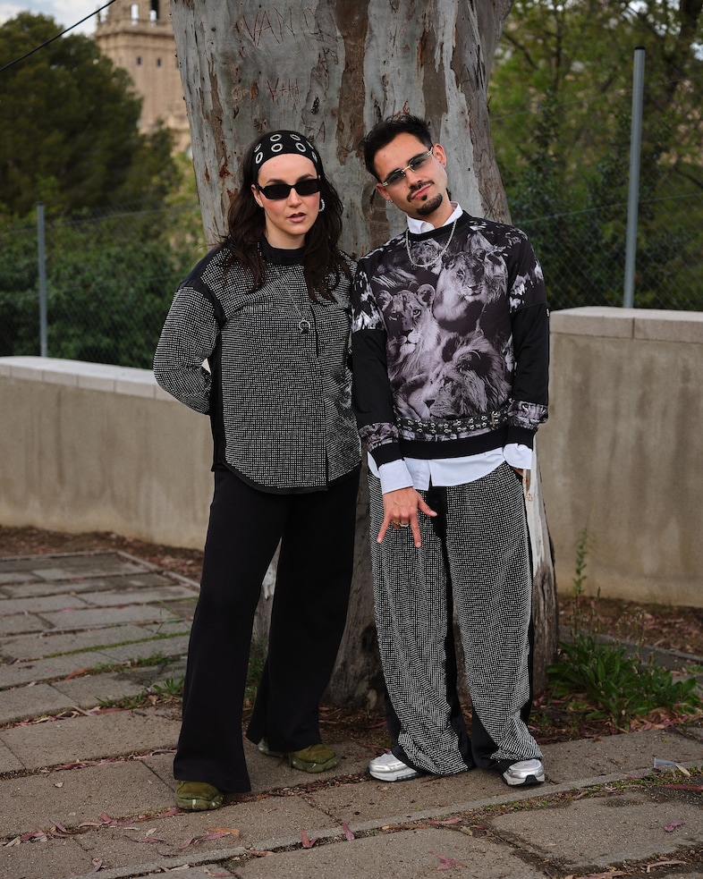 Rosalía Lux Tour Barcelona street style 8