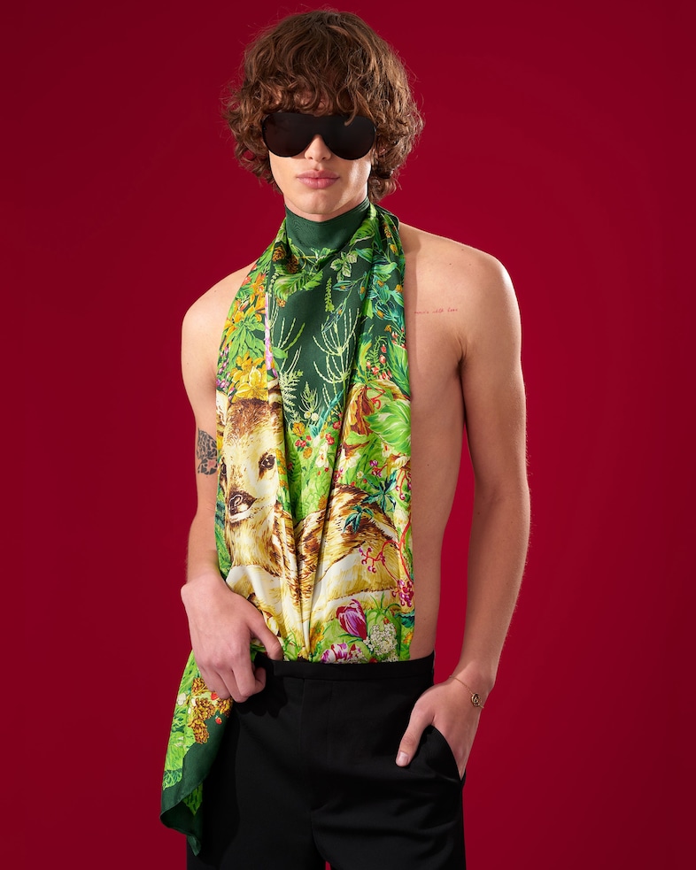 Gucci The Art of Silk campaign