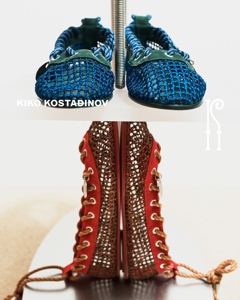 Kiko Kostadinov SS26 accessories campaign 