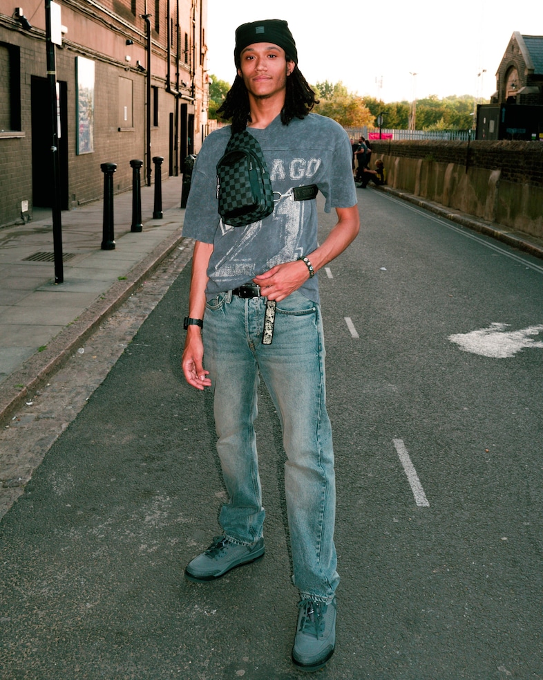 Street style from Rico Ace's London show 6