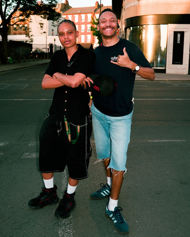 Street style from Rico Ace's London show 11