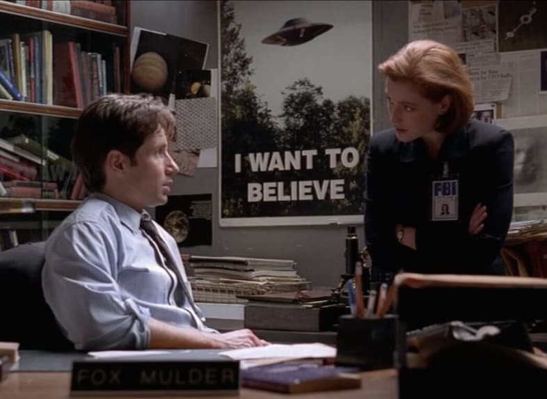 The X-Files, ‘Bad Blood’ (1998) still