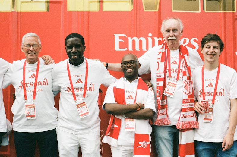 Arsenal champions parade 