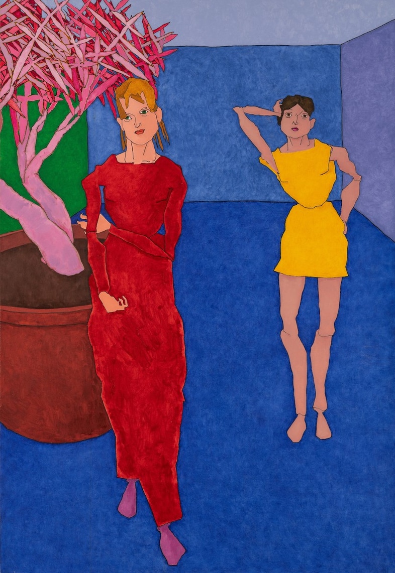 Harold Cohen, Untitled (i23-3391) (1997)