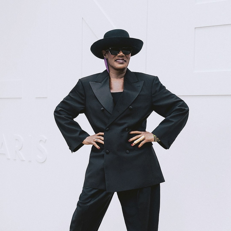 Grace Jones was the perfect guest for Celine’s new menswear era