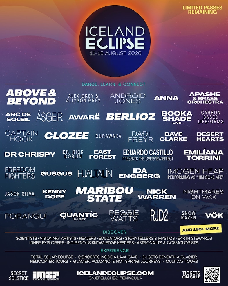 Iceland Eclipse Lineup