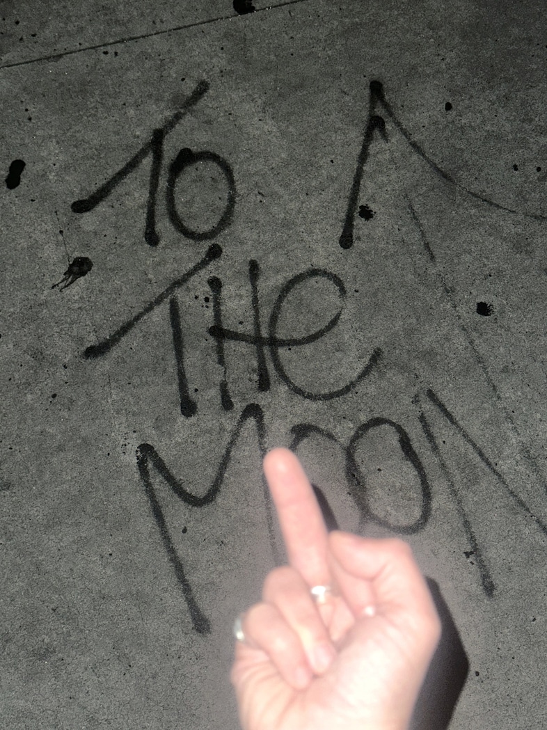 The story behind this artist’s aborted trip to the moon