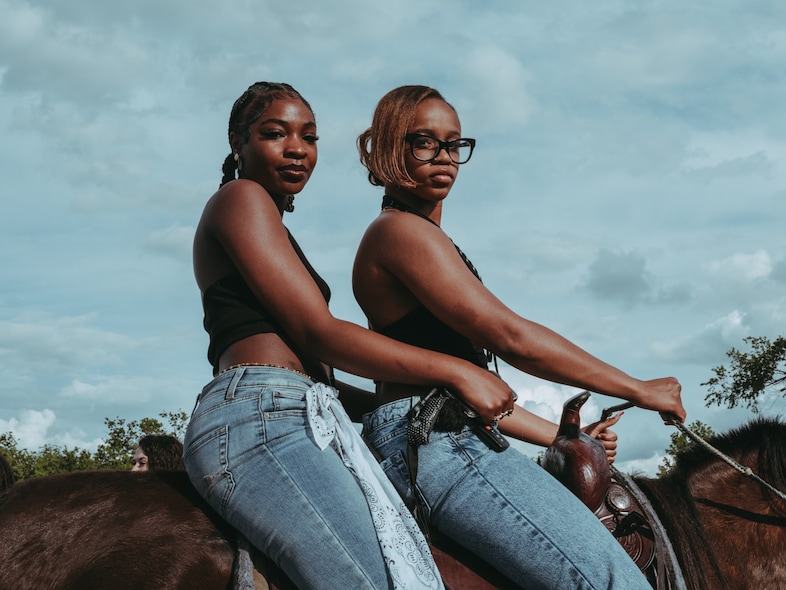 Photos that capture the glamorous world of Black rodeo
