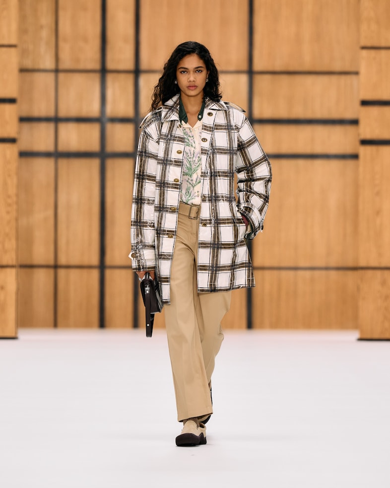 Central Cee made his runway debut at Burberry SS27