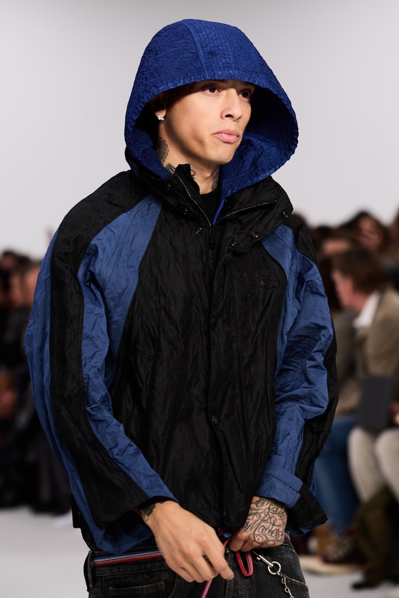 Central Cee at Burberry SS27