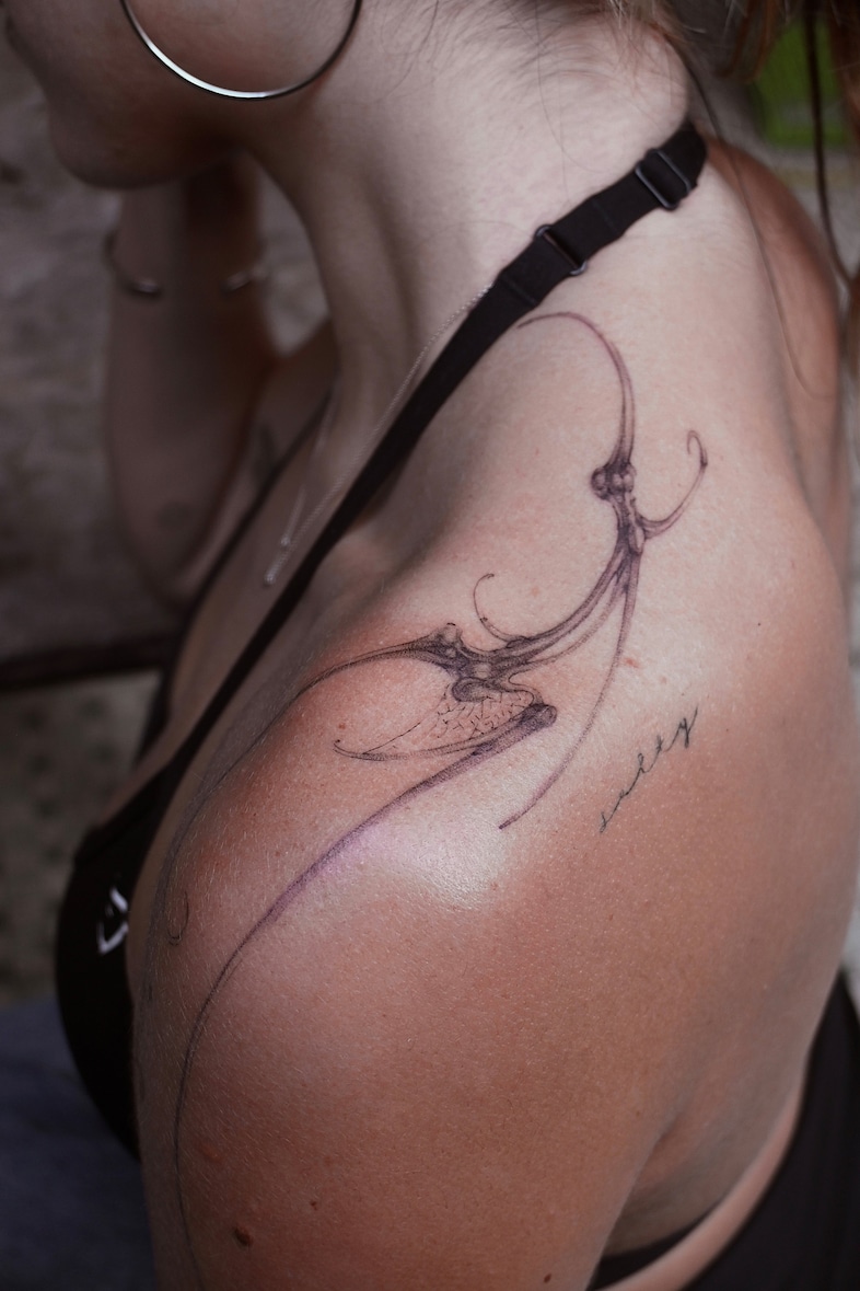 Biomorphic tattoos: The botanical trend for our hyper-digital times