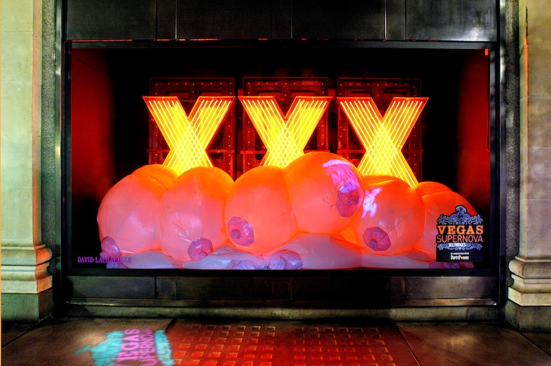 David LaChapelle, BOOBS, Vegas Supernova (2005)