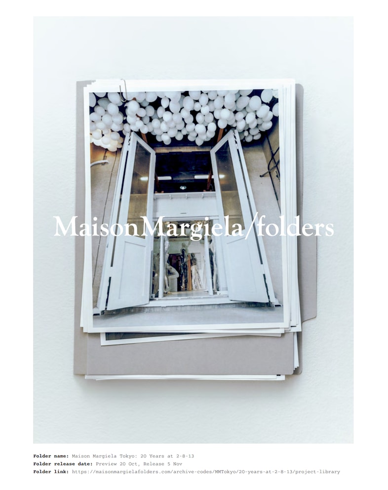 Margiela's Tokyo store