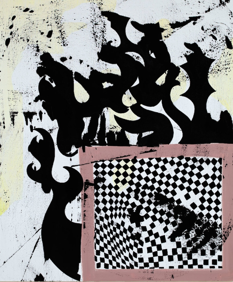 Charline von Heyl - "Catch Mad Wreck", 2011, Acryl 14