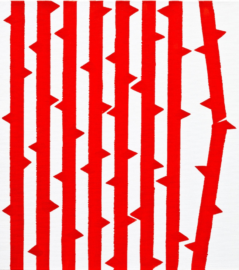 Charline von Heyl - "Lack and Excess", 2011, Acryl 7