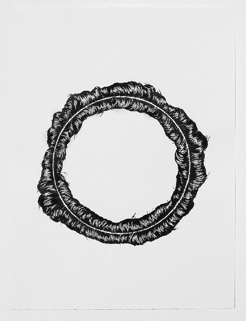 Guillaume Paris &#39;Mystique I&#39;, 2011, Ink on paper, 19