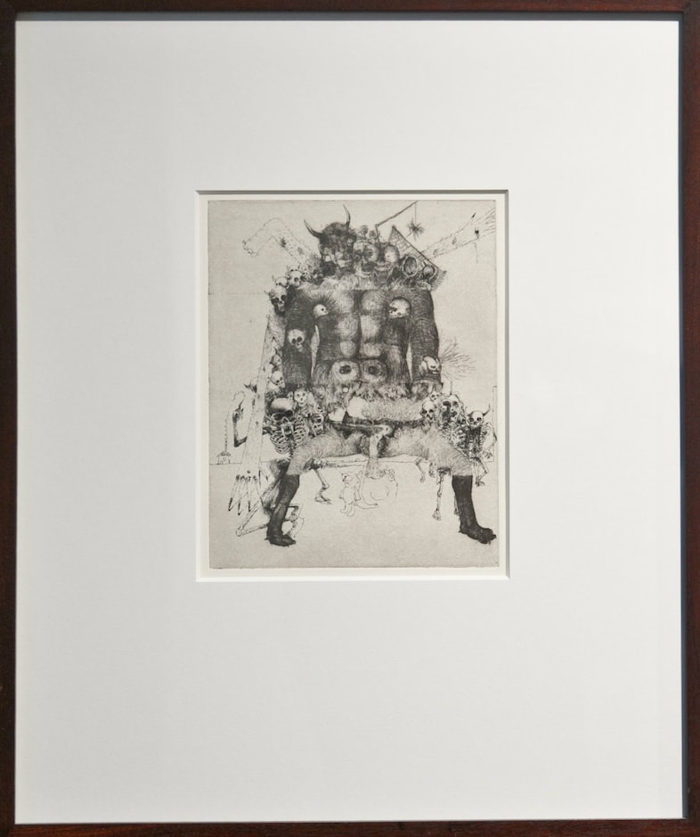 Jake &amp; Dinos Chapman &#39;Exquisite Corpse (Rotring Cl 11