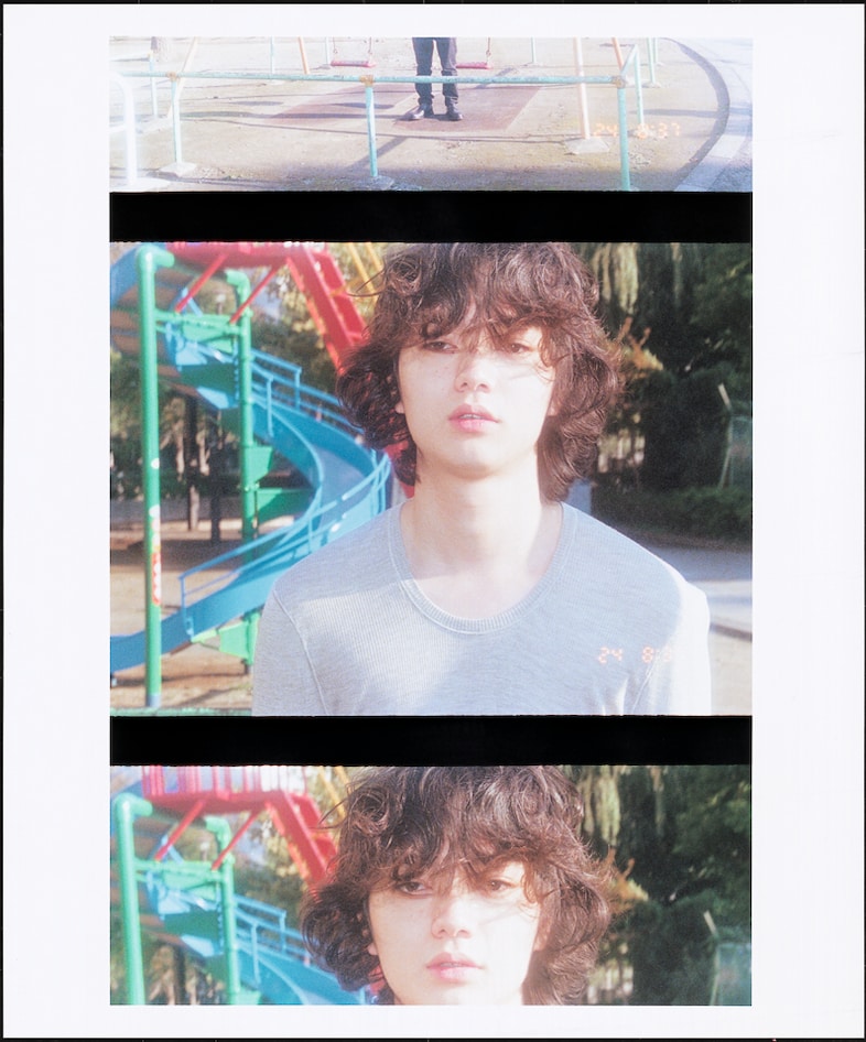 Shota Sometani wears top by Gucci; shoes by Dior H 4