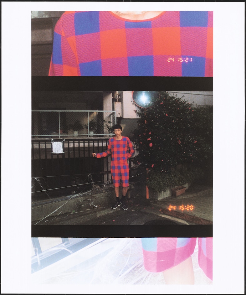 Shohei Yamashita wears top and shorts by Louis Vui 3