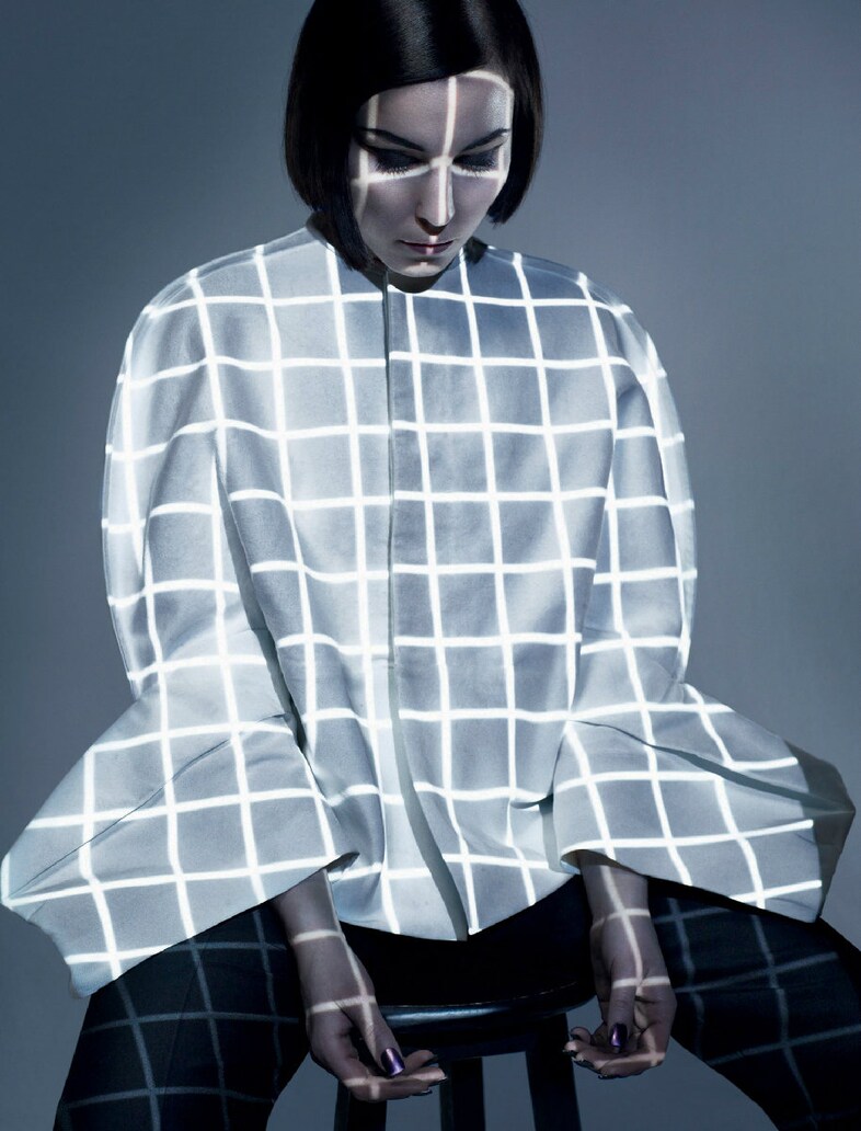 Jacket by Rick Owens, trosuers by Maison Martin Ma 1