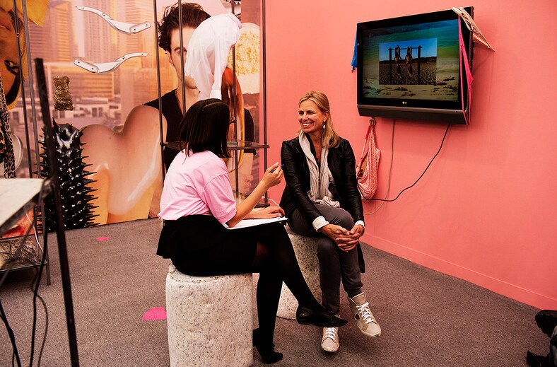 9. Ed Fornieles, Carlos/Ishikawa, London Frieze 0