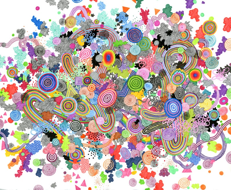 Jen Stark - Rainbow Connection 5