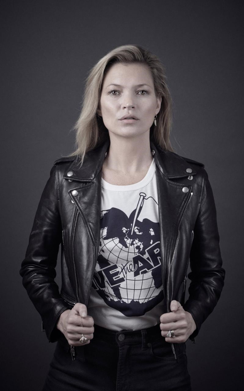 Kate Moss for Save the Arctic campaign