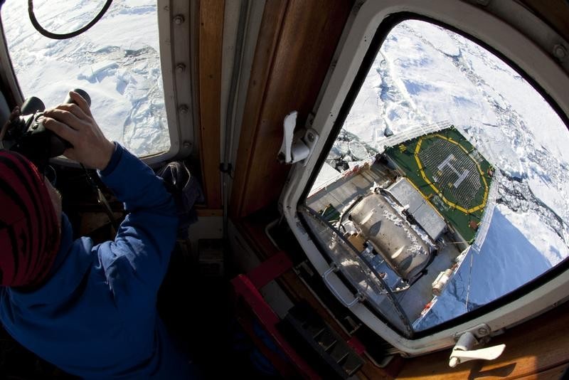 Greenpeace expedition to Arctic Svalbard 14