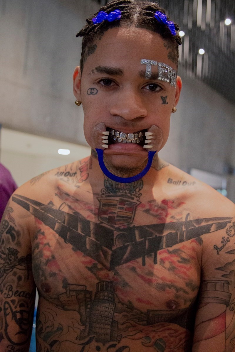 Backstage at Hood by Air SS16 