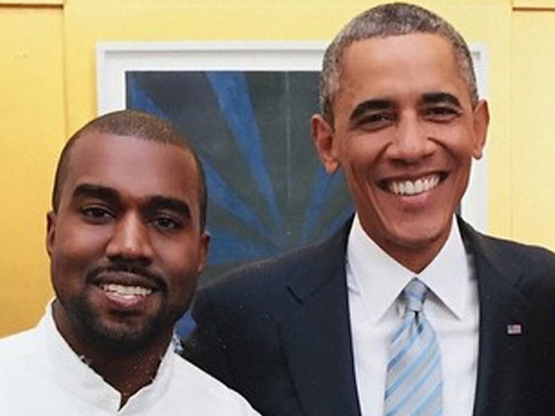 kanye west obama