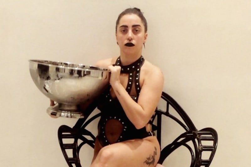 Lady Gaga does the ALS Ice Bucket Challenge