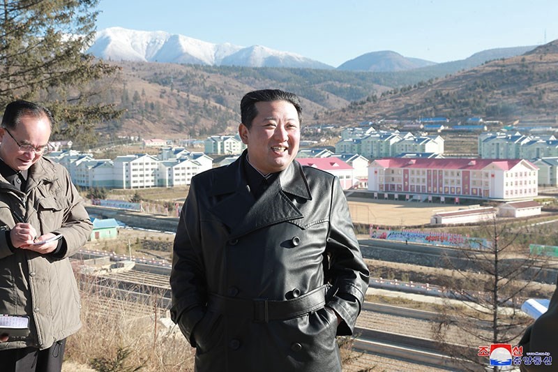 Kim Jong Un visits Samjiyon