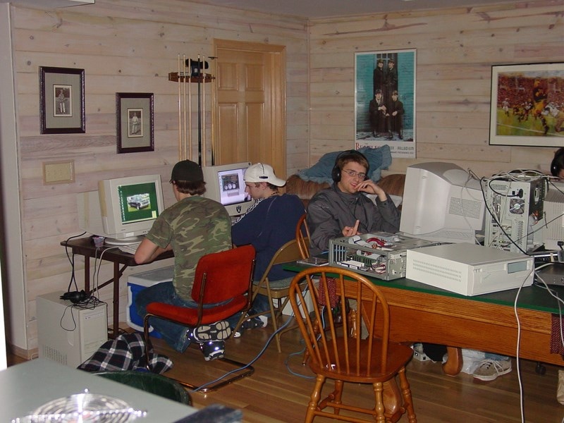 LAN Party photo book gaming merritt k 3