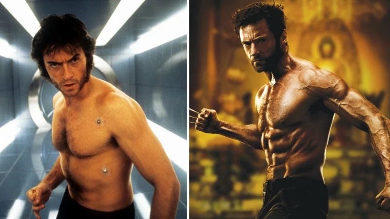 Hugh Jackman’s Wolverine transformation
